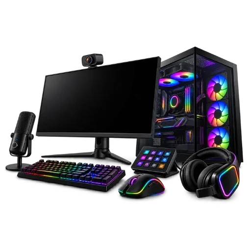 A FEEH gaming PC setup