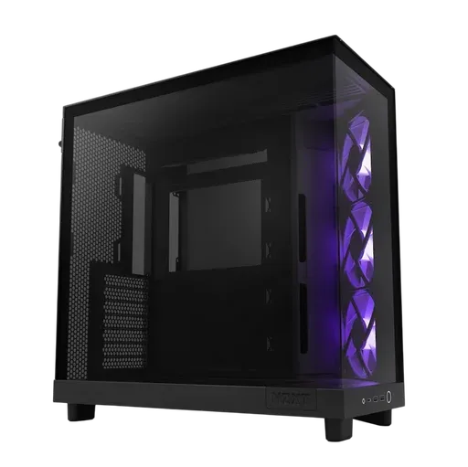 NZXT H6 Flow Compact Dual-Chamber ATX Case