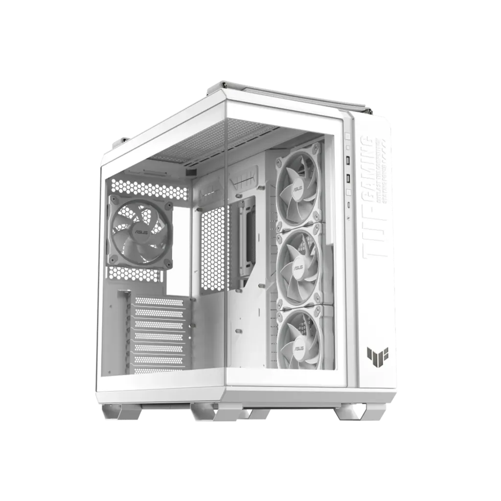 ASUS TUF Gaming GT502 Horizon Mid-Tower Case – White