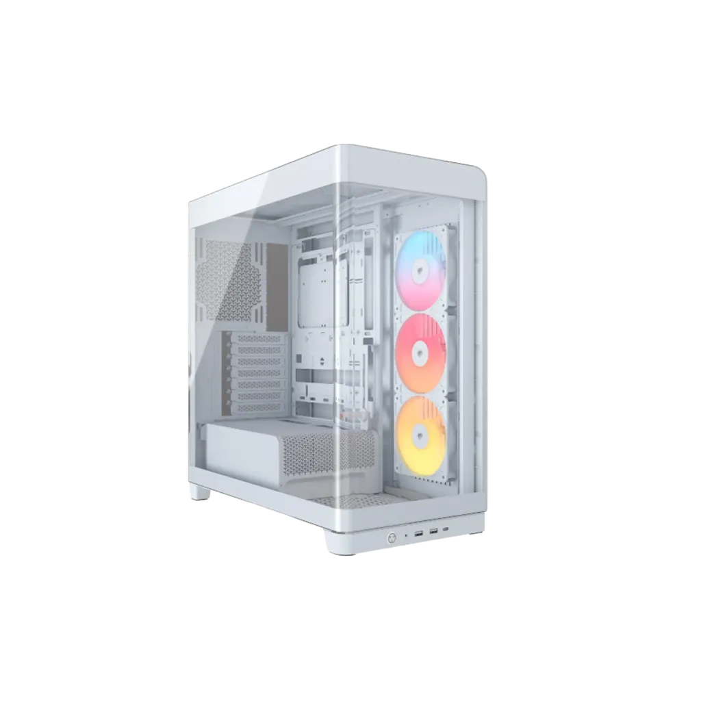 Corsair FRAME 4500X RS-R ARGB Case – White