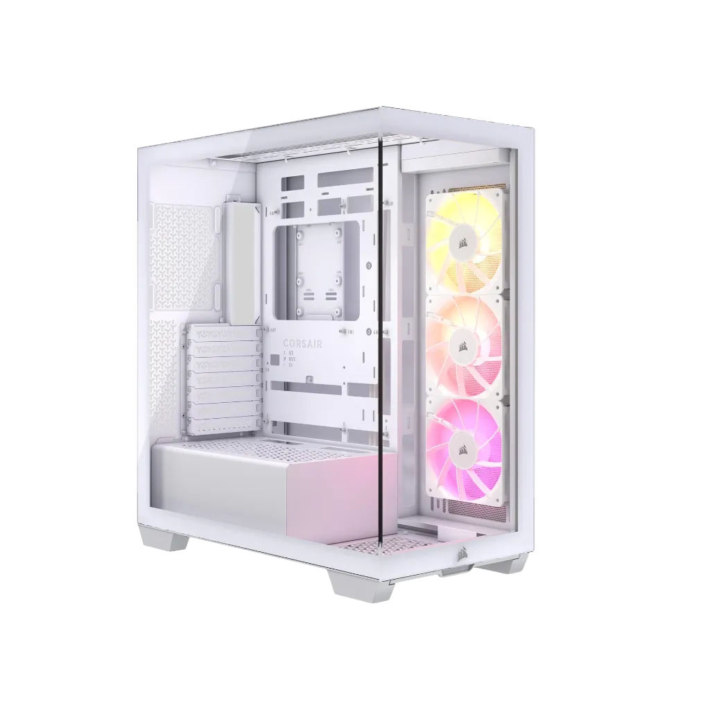 Corsair 3500X iCUE Link RGB Mid-Tower Case - White