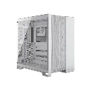 Corsair 6500X Mid-Tower Dual Chamber Case – White