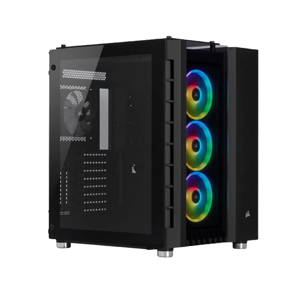 Corsair Crystal 680X RGB ATX Smart Case - Black