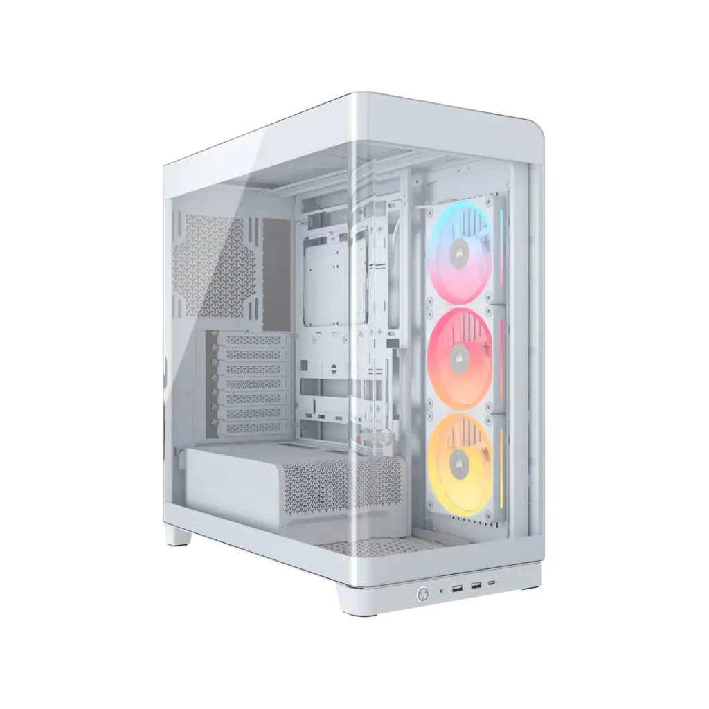 Corsair FRAME 4500X LX ATX Mid-Tower Case – White
