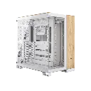 Corsair 6500X Mid-Tower Case – White/Bamboo
