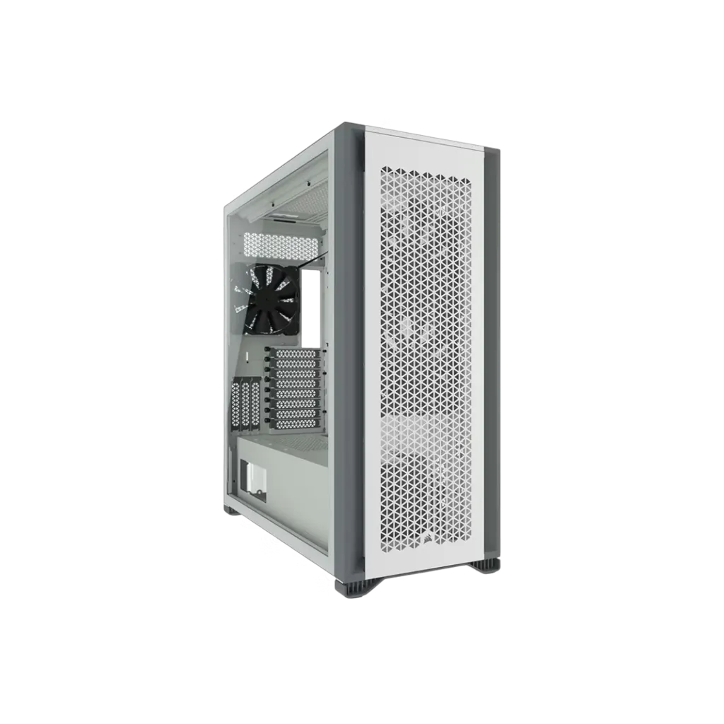 كيس Corsair 7000D AIRFLOW فل تاور – أبيض