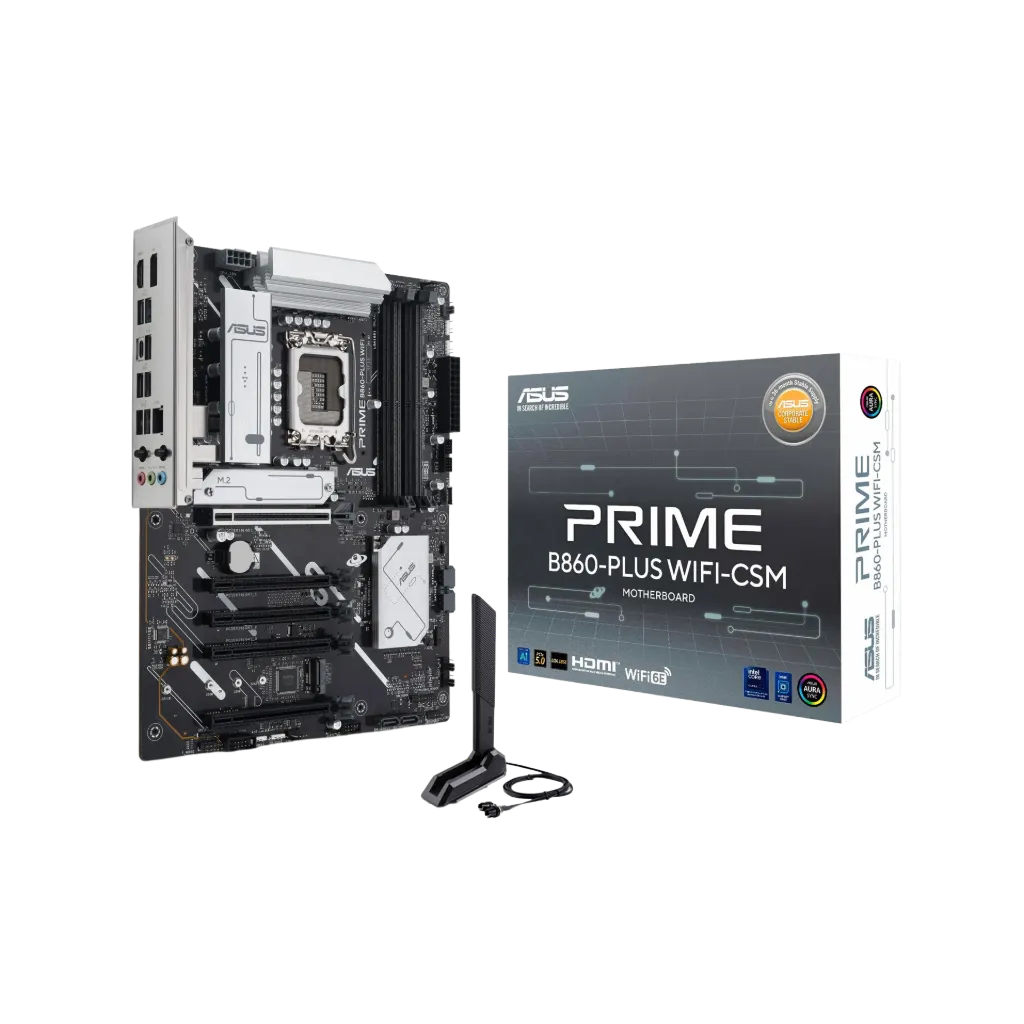 ASUS PRIME B860-PLUS-CSM (Intel LGA 1851) Motherboard
