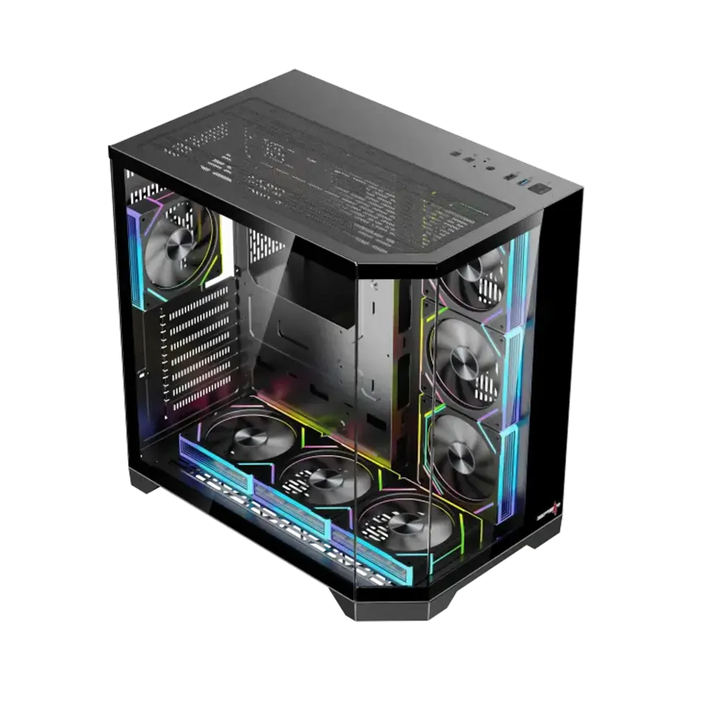 [100010] كيس الألعاب SPEAR DOST 60 PLUS ATX - لون أسود