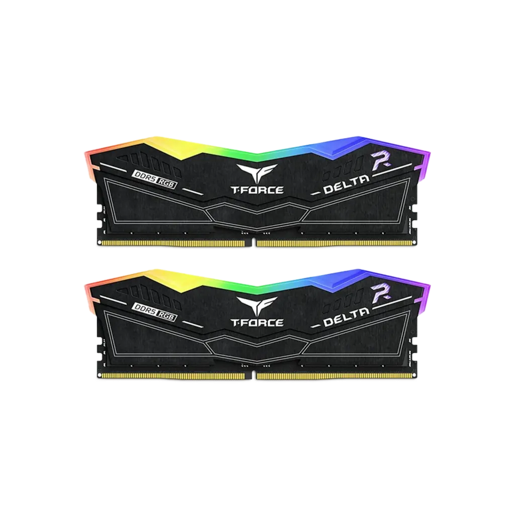 [1000205] TeamGroup T-FORCE Delta RGB DDR5 32GB (2x16GB) 6000MHz Memory