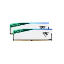 ذاكرة Patriot Viper Elite 5 RGB DDR5 سعة 32 جيجابايت (2x16GB) سرعة 6000MT/s - أبيض