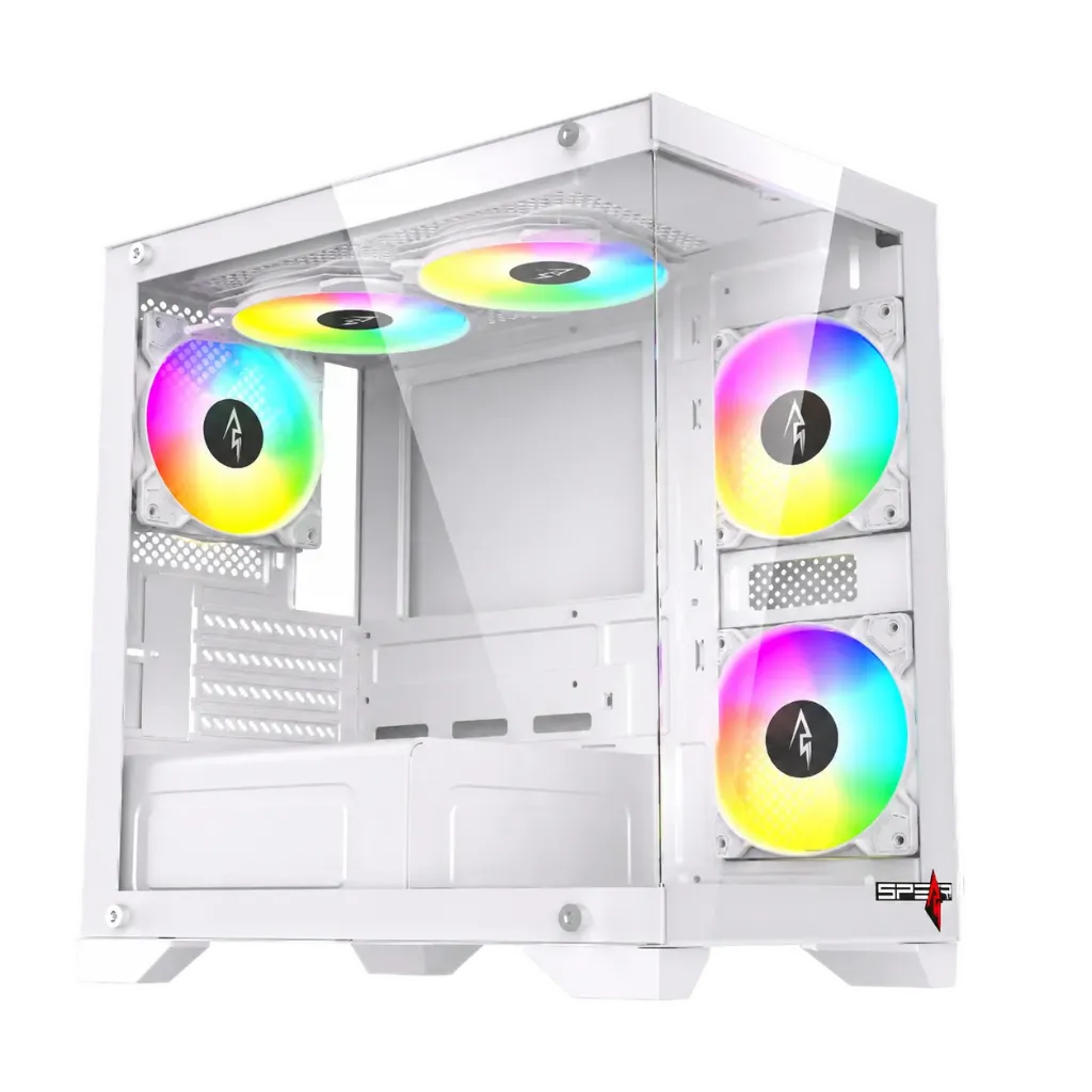 CASE SPEAR ARGB-SUSHI-345 WCE0436 MATX Gaming White