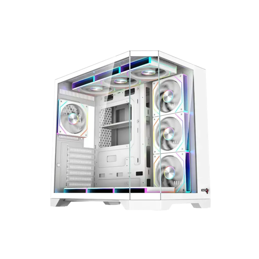 SPEAR DOST 60 PLUS ATX Gaming Case - White