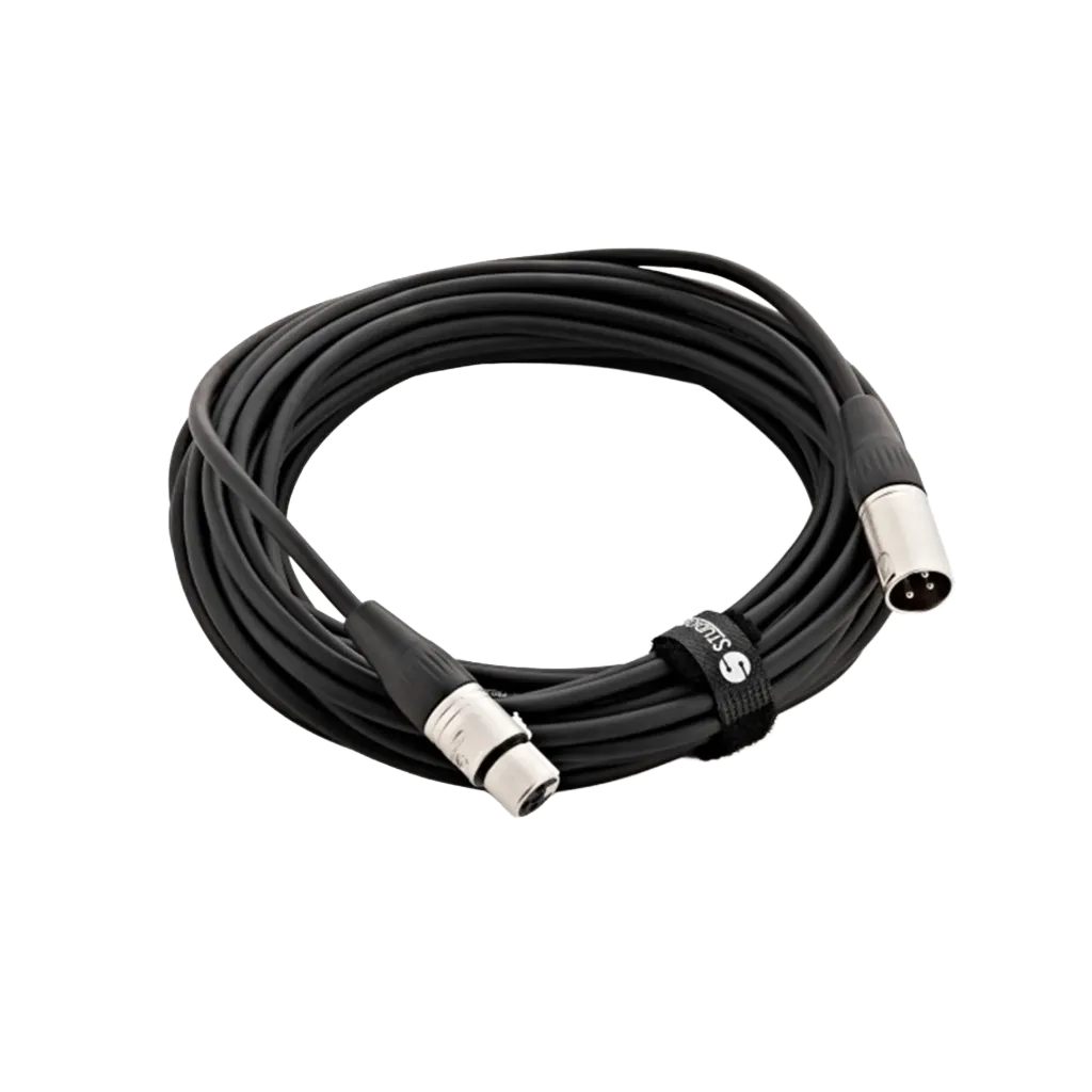 كيبل صوت نترونيكس (Netronics) احترافي XLR (ذكر إلى أنثى) – 10  متر