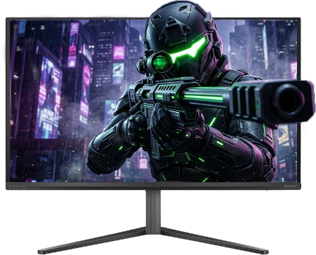 شاشة ألعاب فيليبس إيفنيا PHILIPS Evnia 27QD-OLED – بتردد 240  هرتز