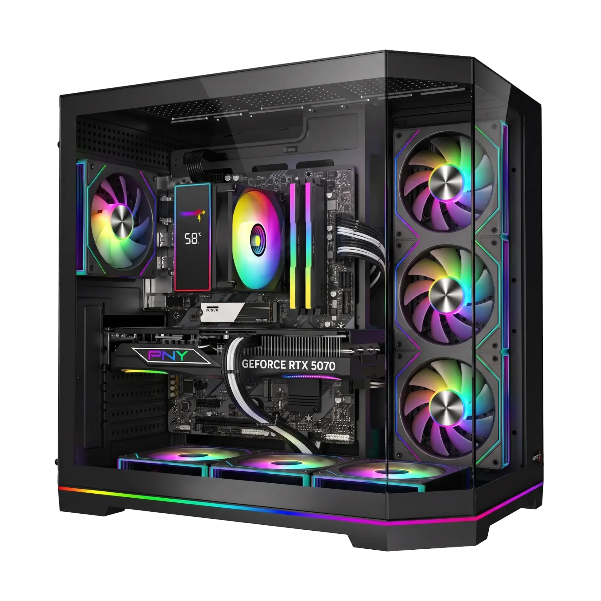 تجميعة بي سي Intel i5-14400F RTX 5070 