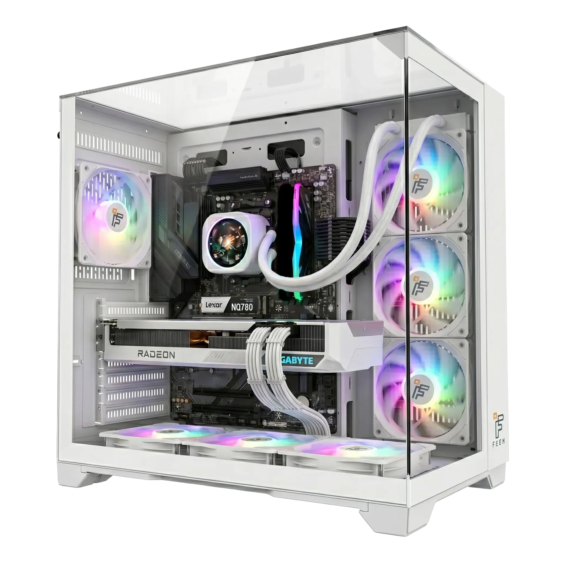 تجميعة بي سي Ryzen 5 7600X RX 9060 XT 