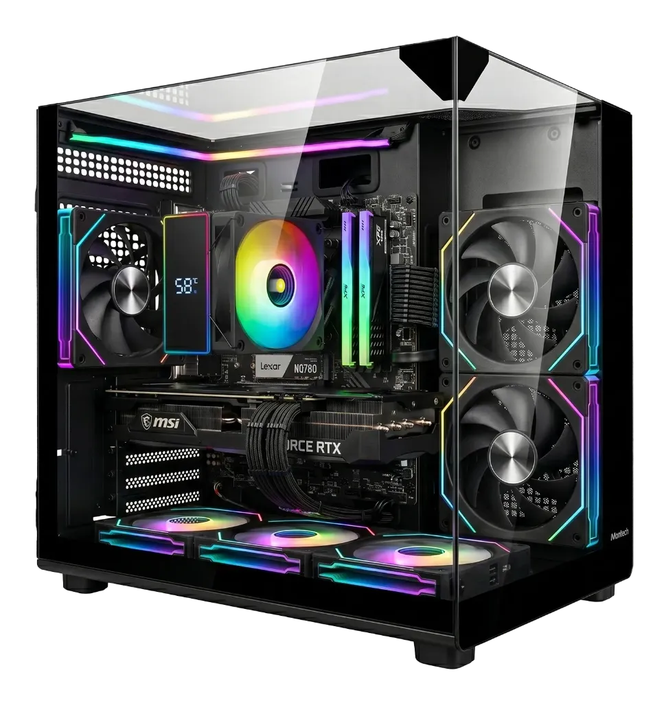 تجميعة بي سي قيمنق Intel i5 14400F RTX 5060 Ti