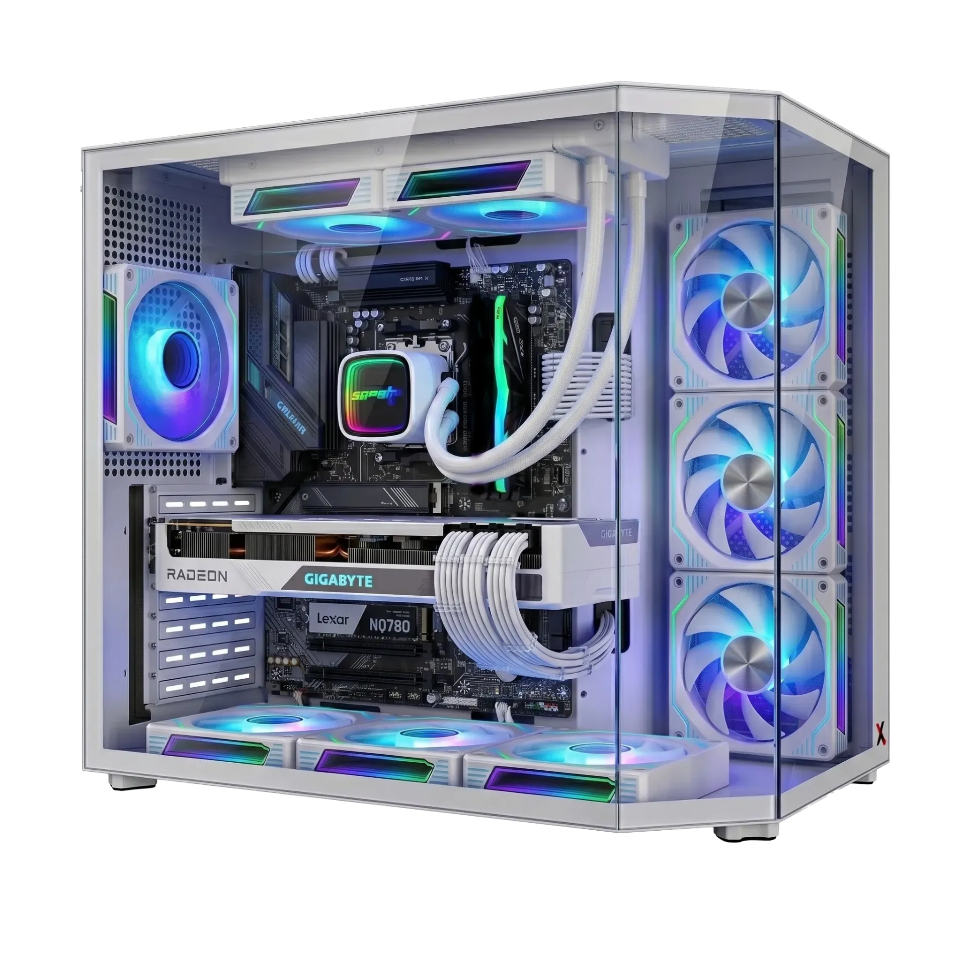 تجميعة بي سي قيمنق Ryzen 5 7600X RX 9060 XT