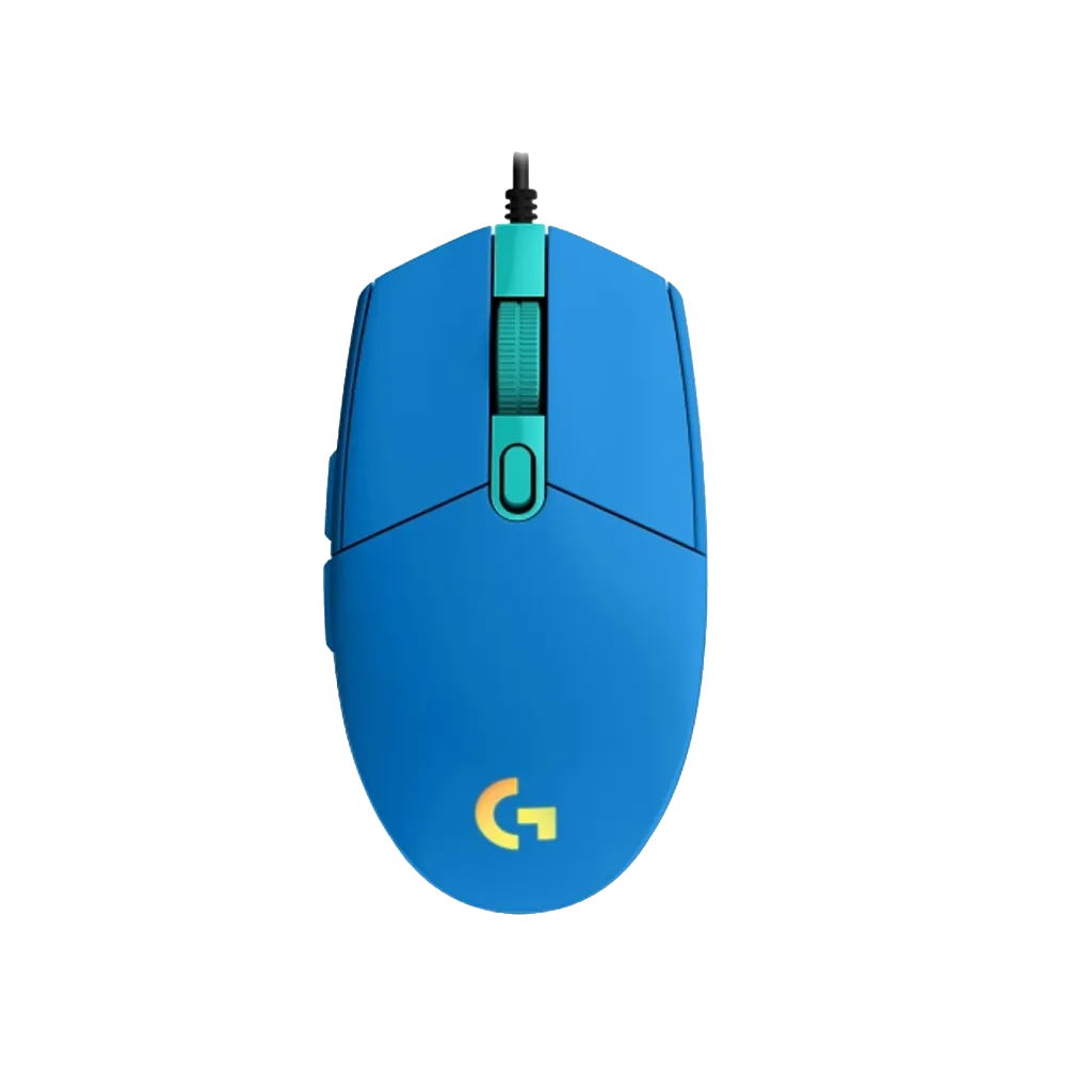 ماوس الألعاب Logitech G203 LIGHTSYNC - لون أزرق