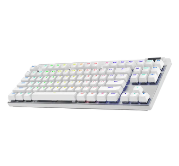 لوحة مفاتيح الألعاب لوجيتك G PRO X TKL LIGHTSPEED اللاسلكية – أبيض