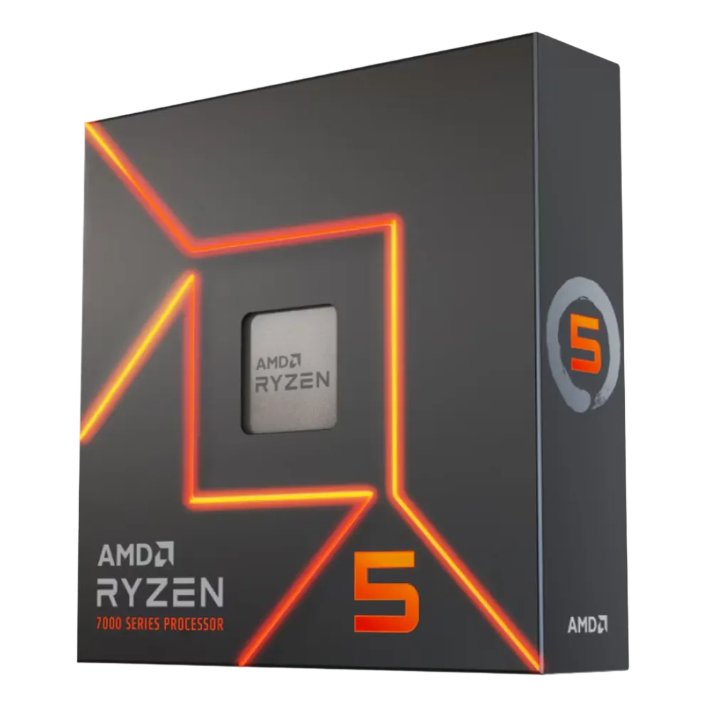معالج AMD Ryzen 5 7600X 3.8GHz – نسخة TRAY