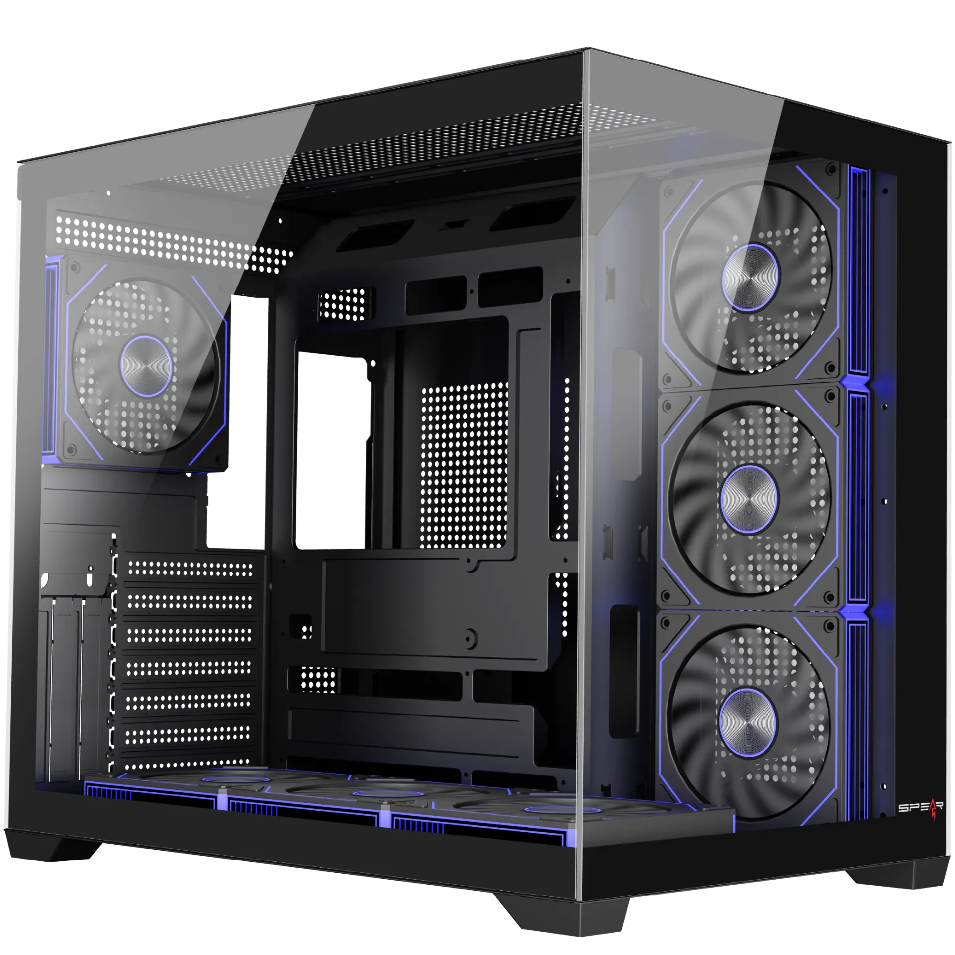 SPEAR Covid 55 X Gaming Case Black