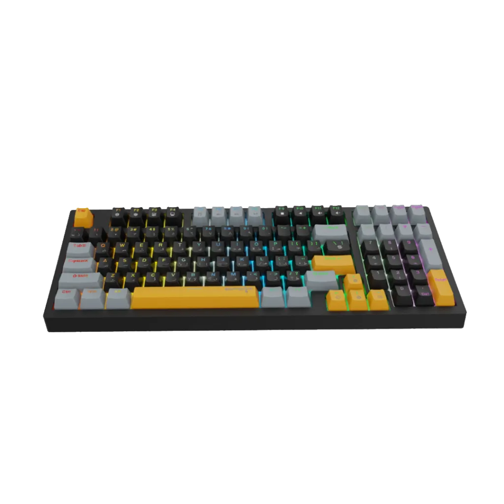 كيبورد الألعاب الميكانيكي SMK-87 – تصميم TKL