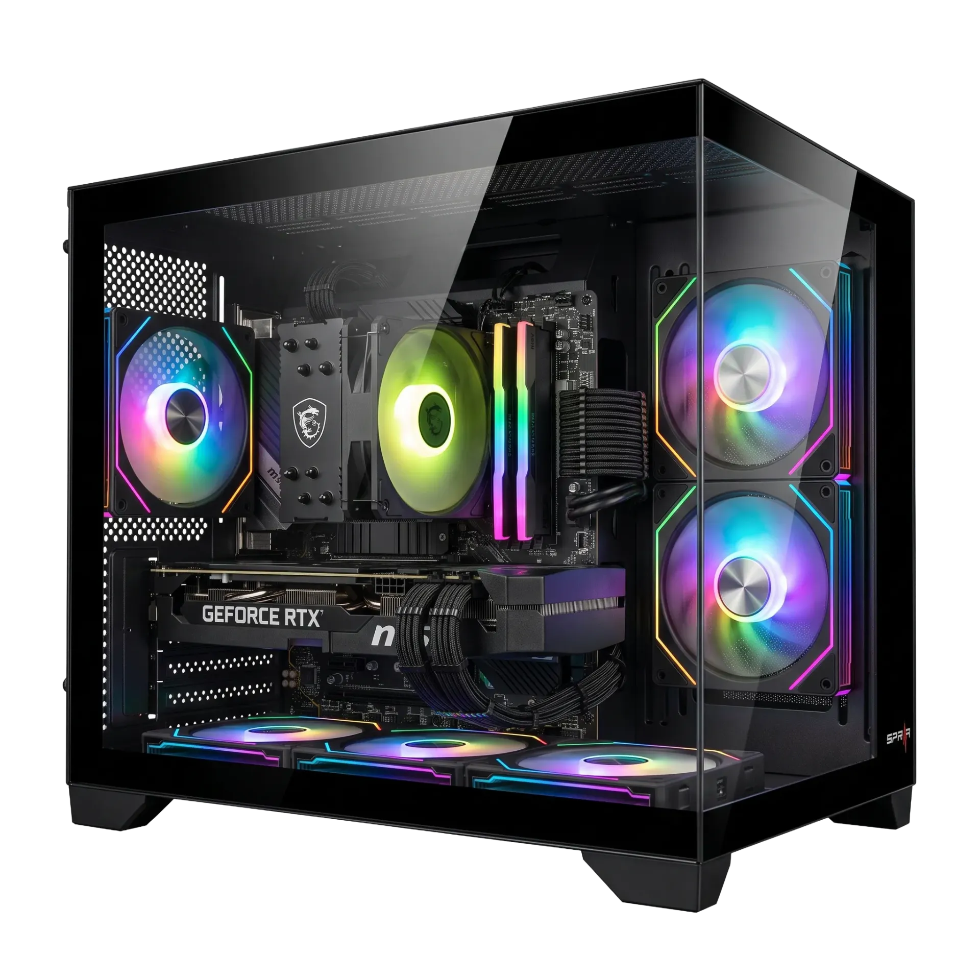 تجميعة بي سي Intel i5 14400F RTX 5050  تقسيط