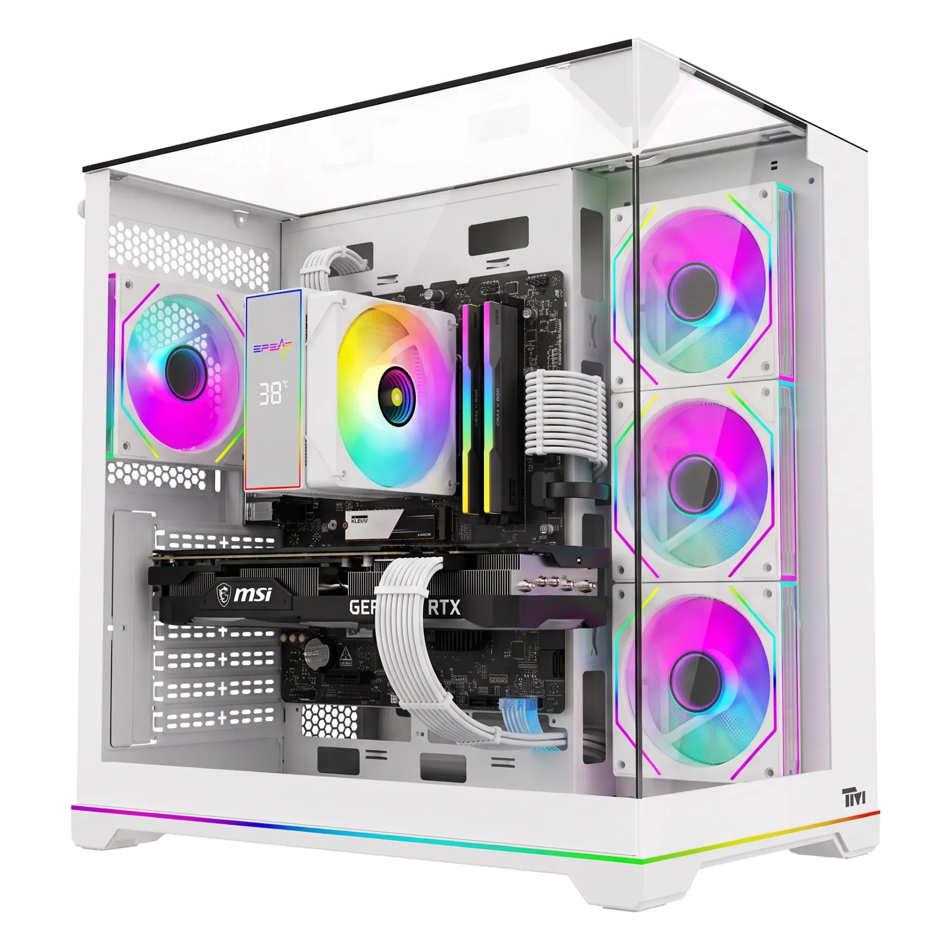 تجميعة بي سي Intel i5 14400F RTX 5060 Ti تقسيط