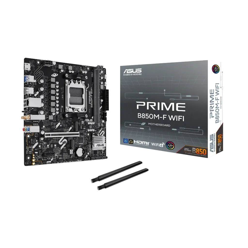 لوحة أم ASUS PRIME B850M-F AM5 Micro-ATX