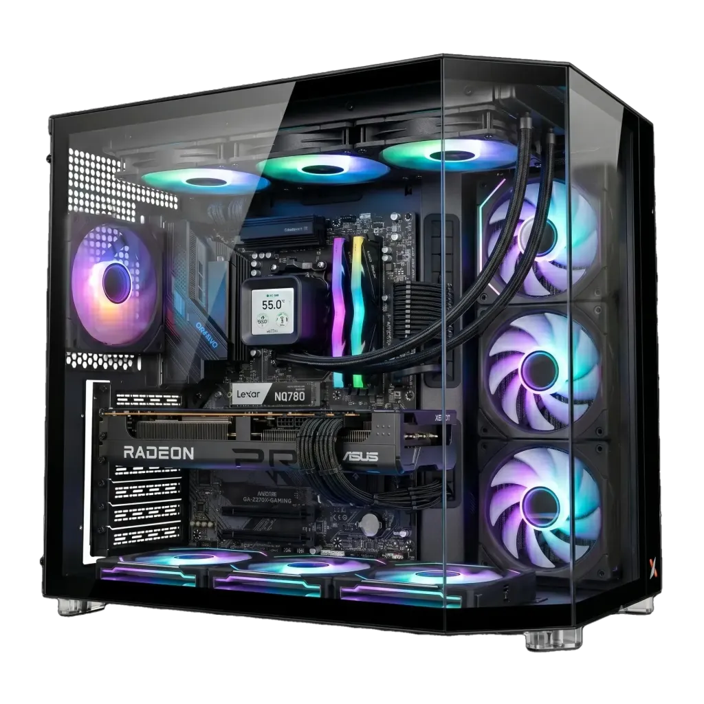 PC Build Ryzen 7 7800X3D RX 9070 OC 16GB
