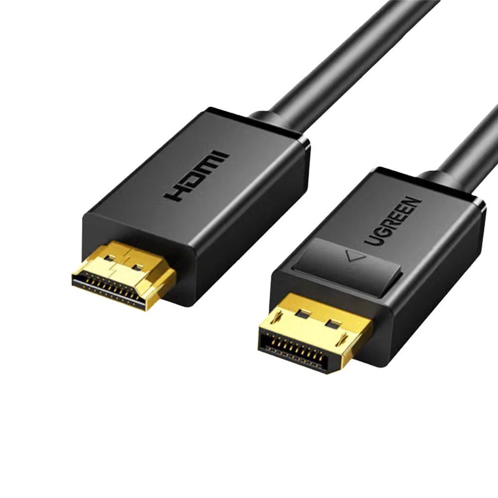 UGREEN DP Male to HDMI Male Cable 3m ( Black )