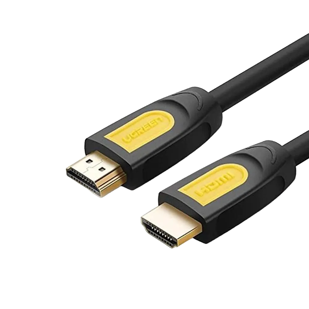 UGREEN HDMI ROUN Cable 2m (yellow/BLACK)