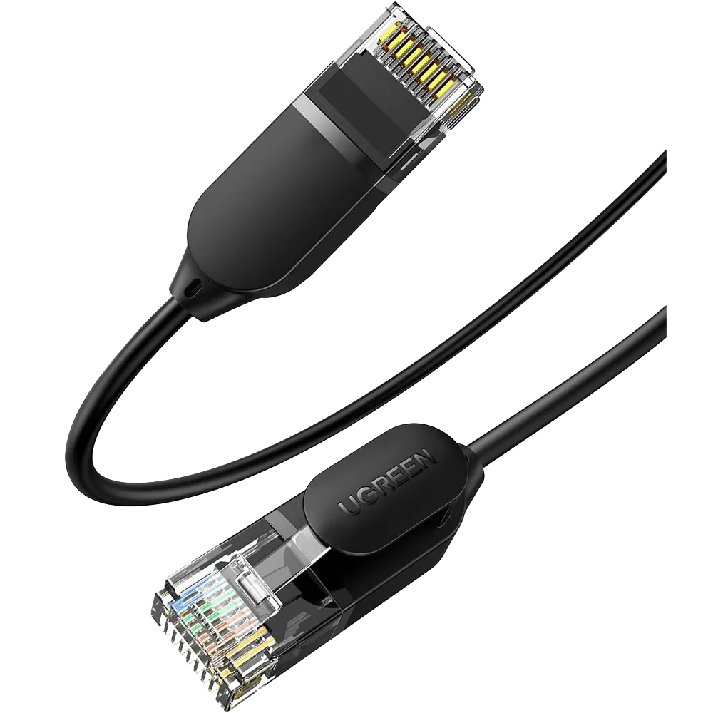 UGREEN CAT 6A Pure Copper Ethernet Cable OD2.8 5m (Black)