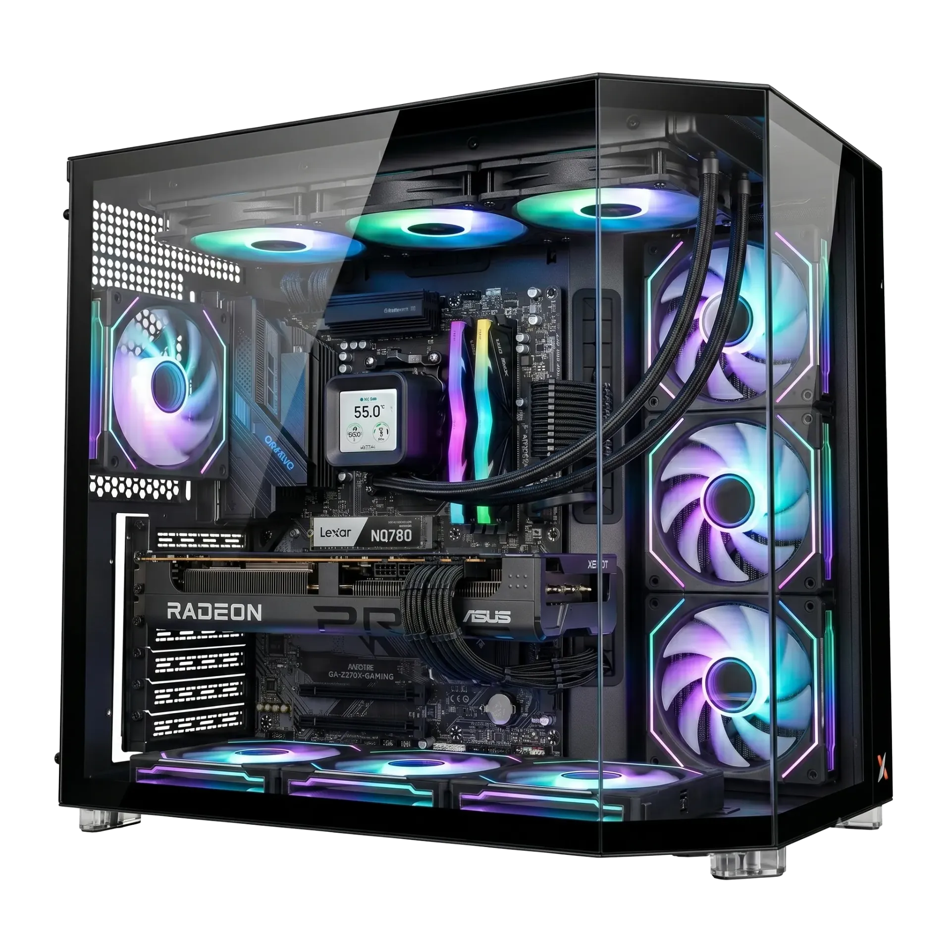 PC Build Ryzen 7 7800X3D RX 9070 XT