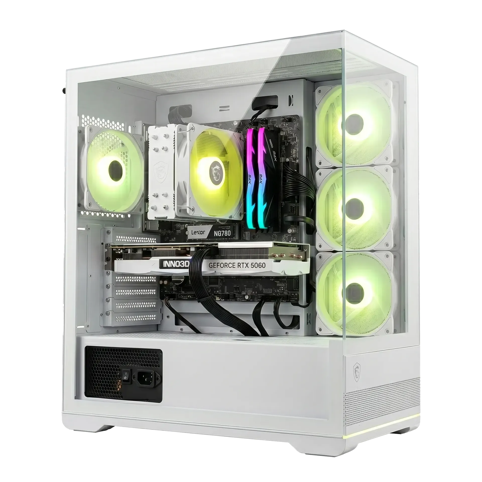 تجميعة بي سي Intel i5 14400F RTX 5060  تقسيط