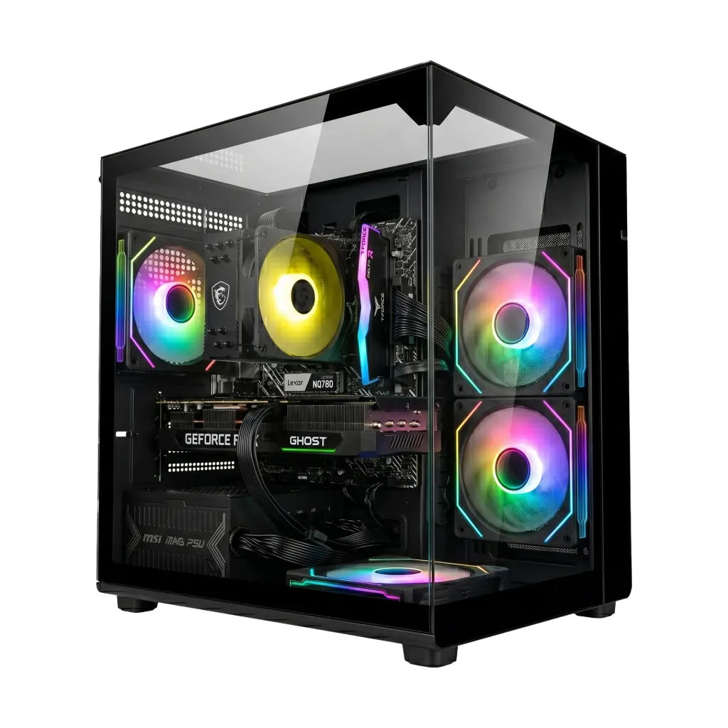 تجميعة بي سي اقتصادية i5-12400F و RTX 5050 - بالتقسيط