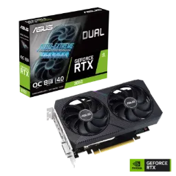ASUS Dual GeForce RTX 3050 V2 OC Edition 8GB GDDR6 Graphics Card