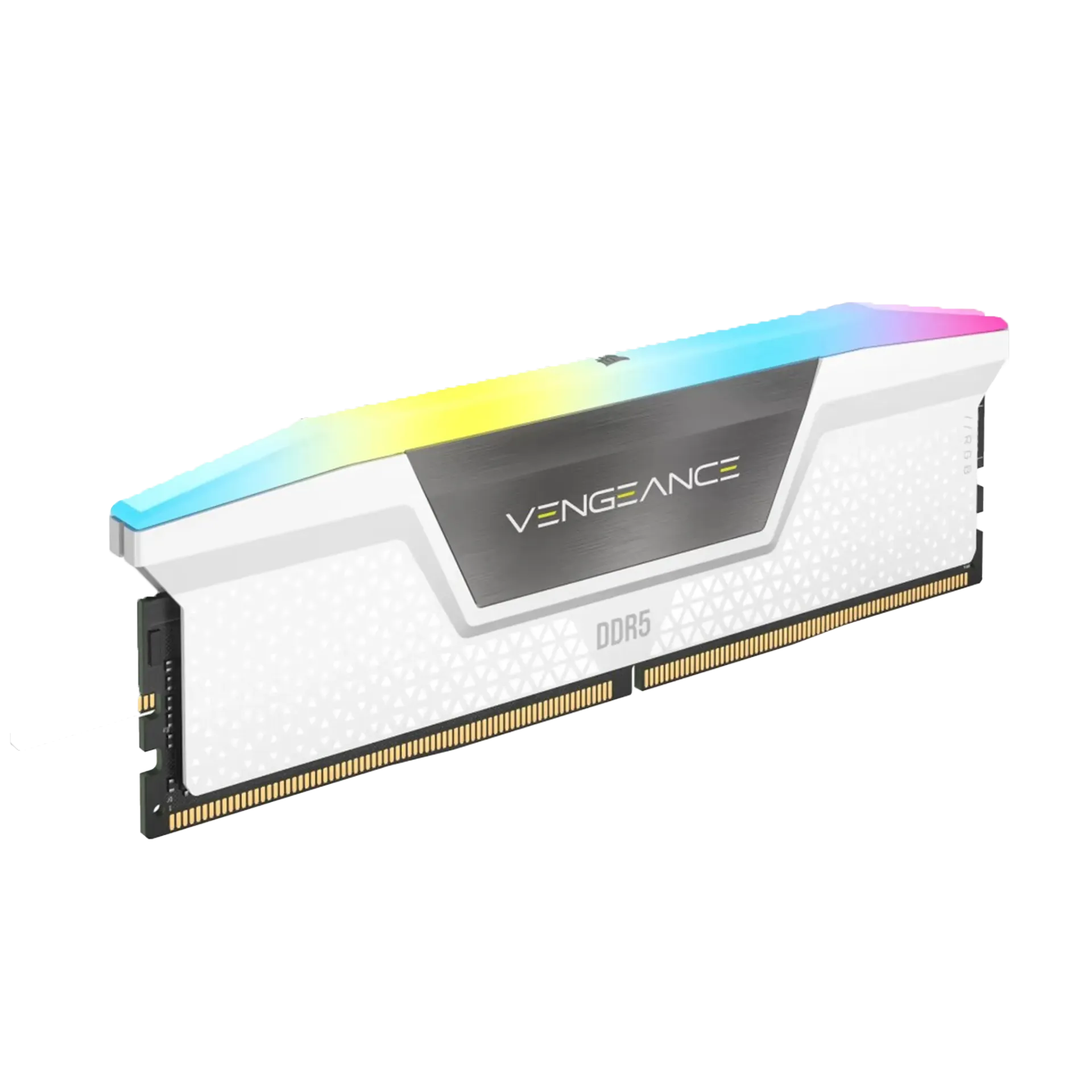 CORSAIR VENGEANCE RGB DDR5 16GB 6400 CL36 White RAM