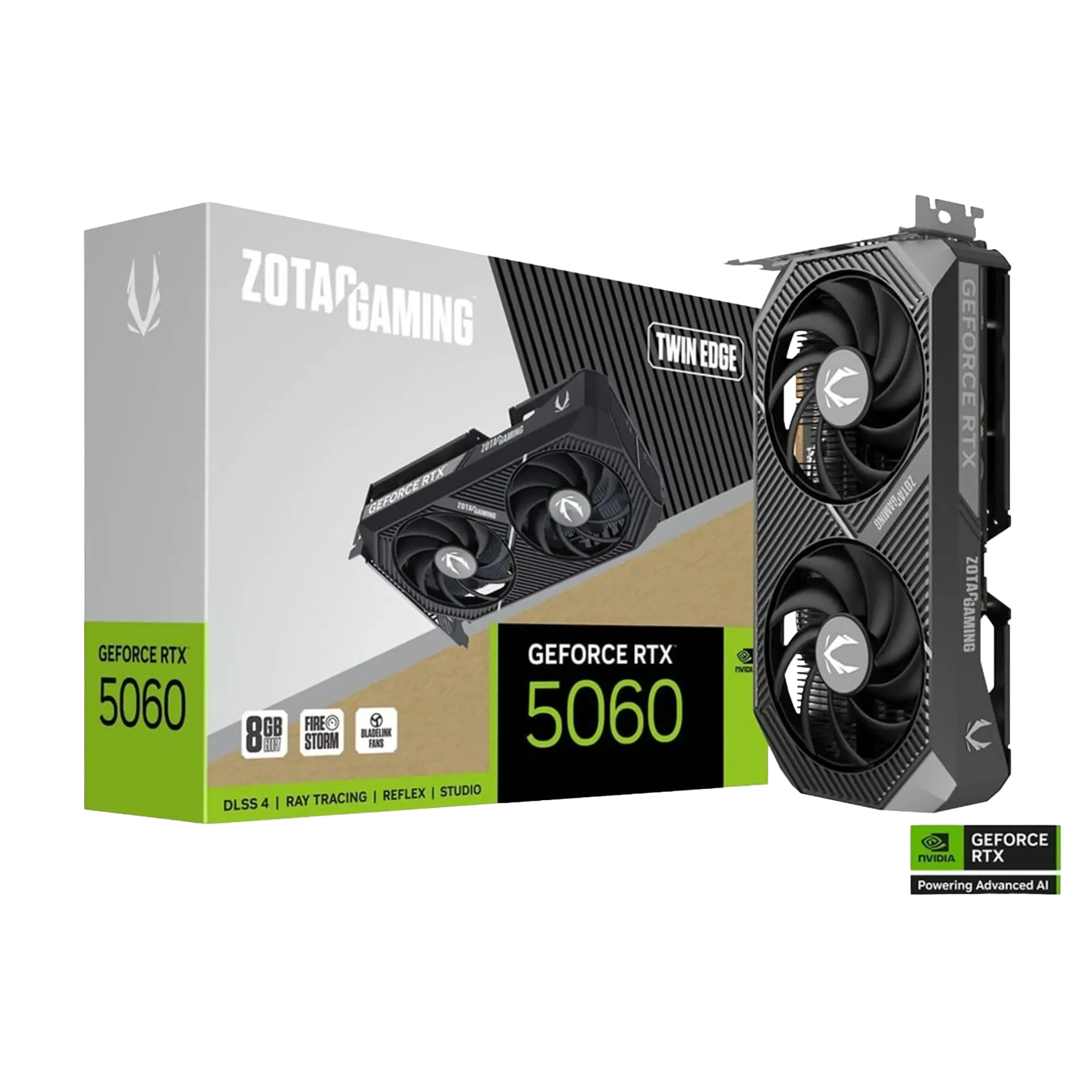 Graphics Card - ZOTAC GAMING GEFORCE RTX 5060 Twin Edge 8GB GDDR7