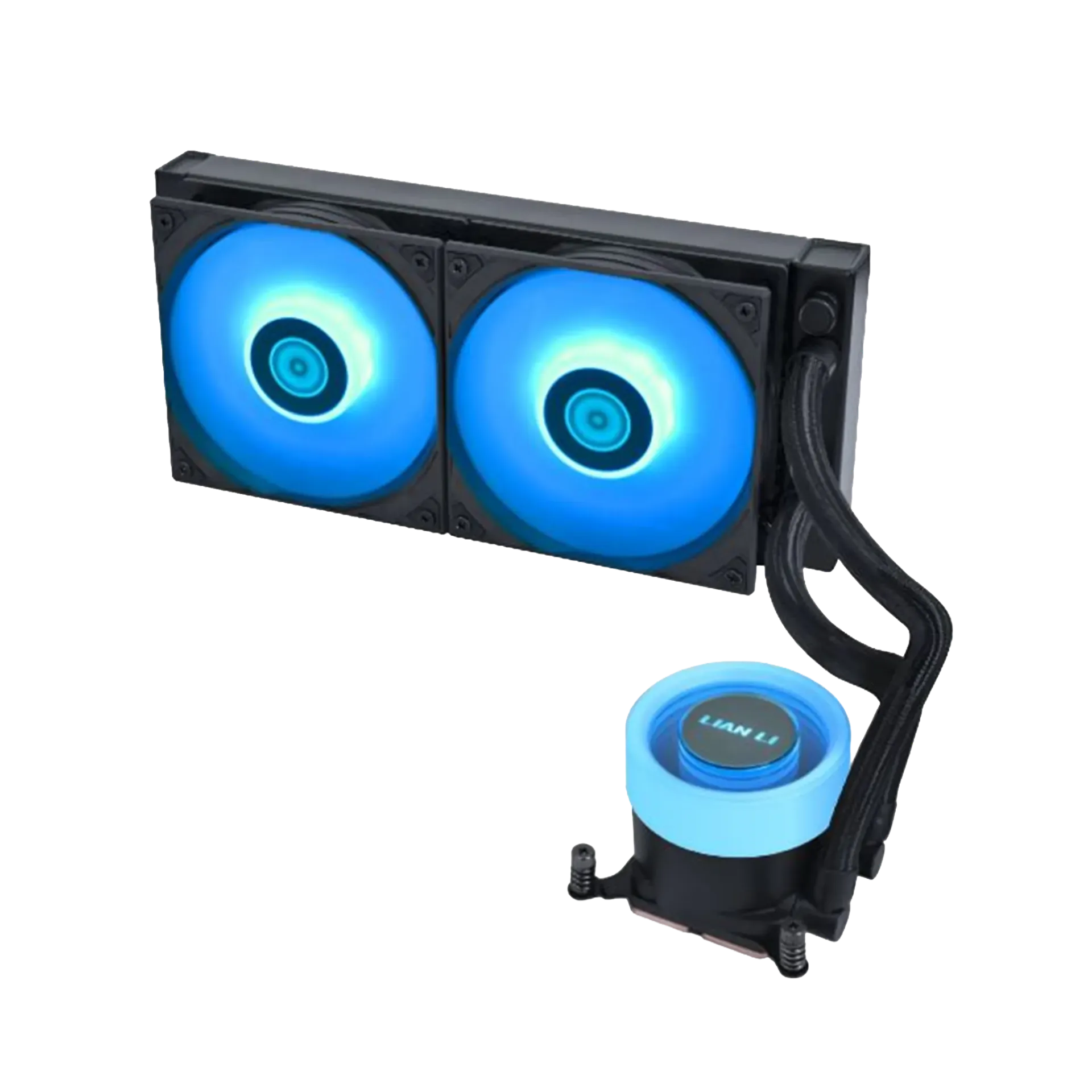 مبرد GA II Lite 240R Black مائي 240mm أسود لتبريد المعالج