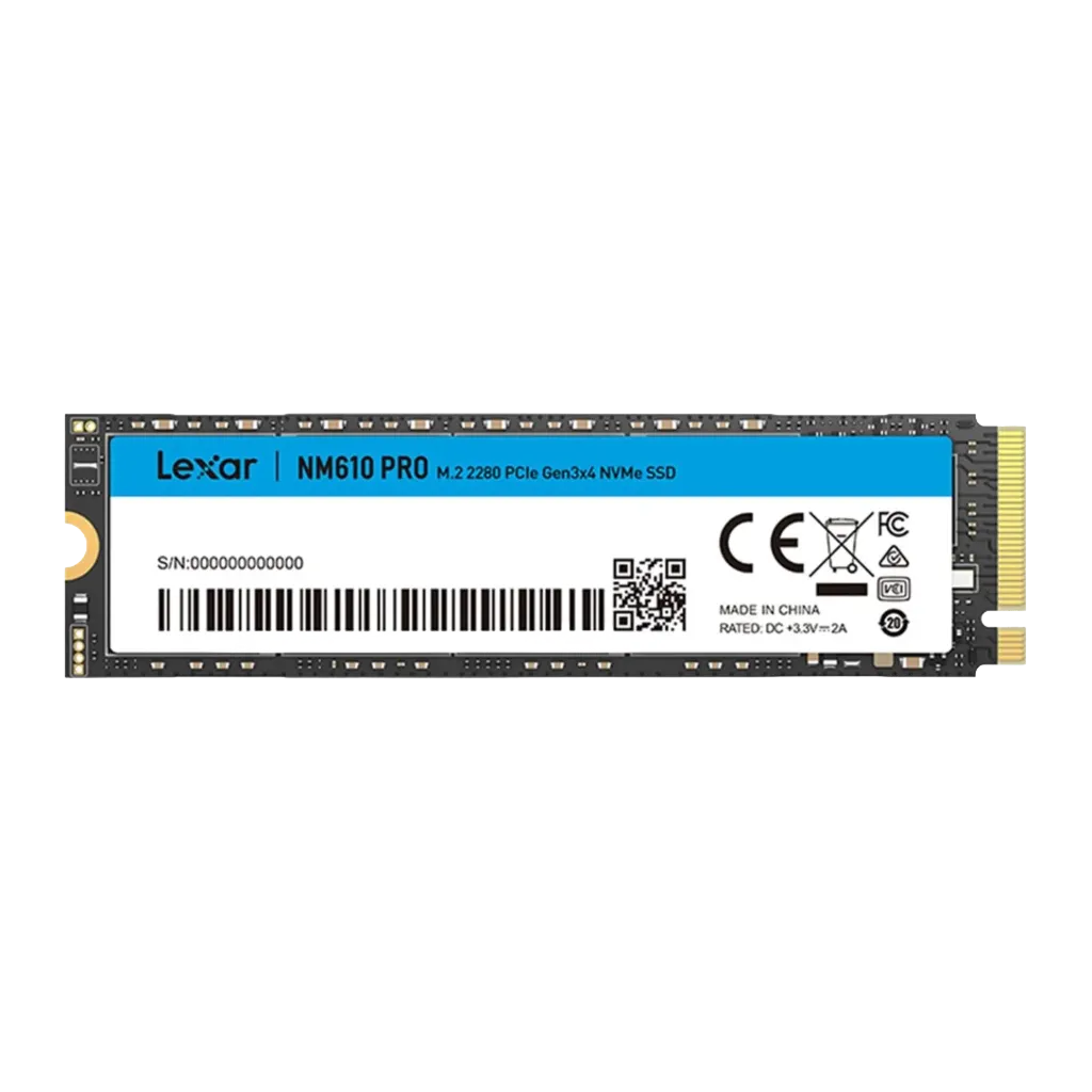 Lexar  NM610 Pro – قرص تخزين SSD بسعة 1  تيرابايت