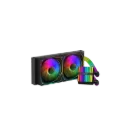 Egeira GLACIER YC240-D02 Black 240mm ARGB AIO Liquid CPU Cooler