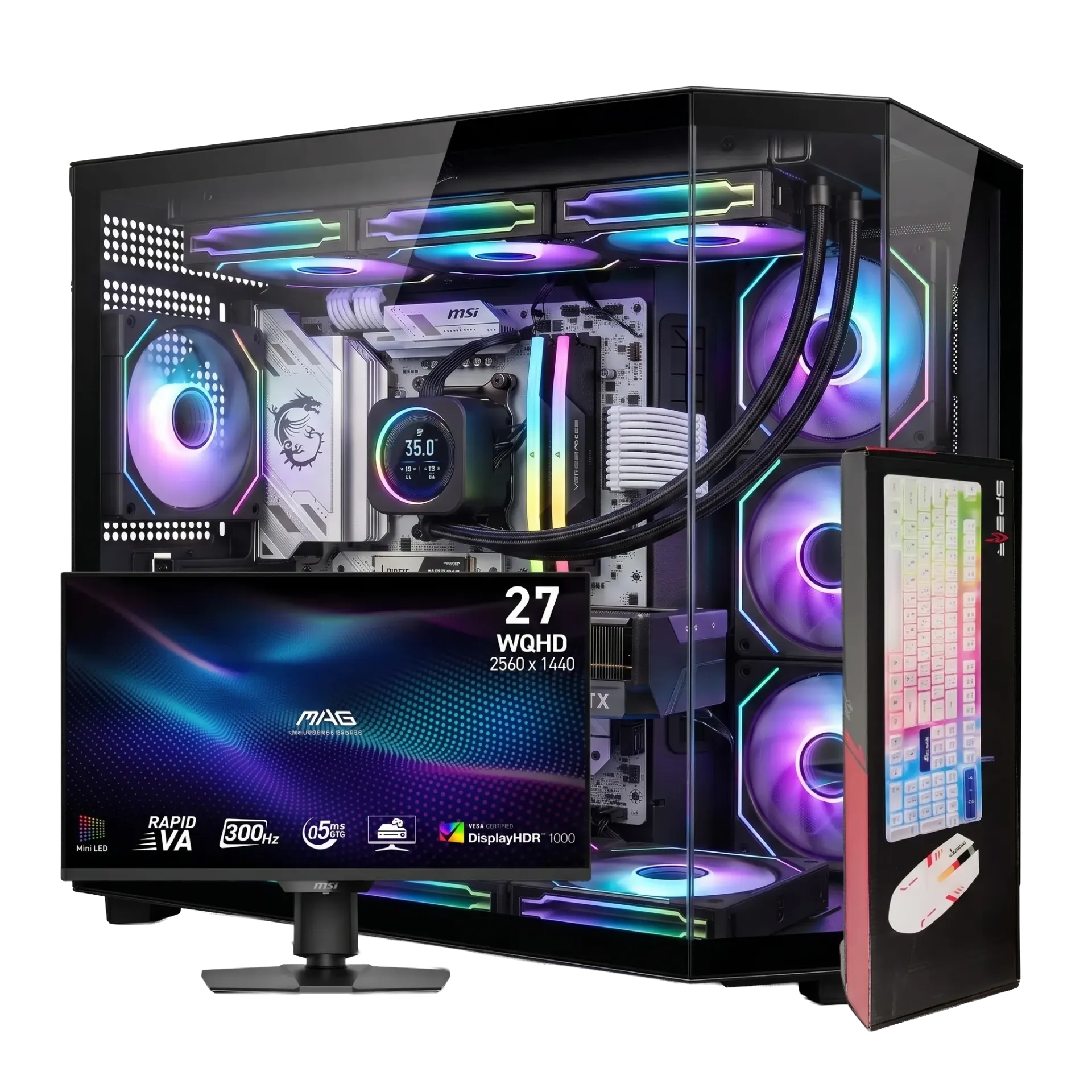 Professional PC Bundle RYZEN 7 7800X3D RTX 5070 Ti - installment