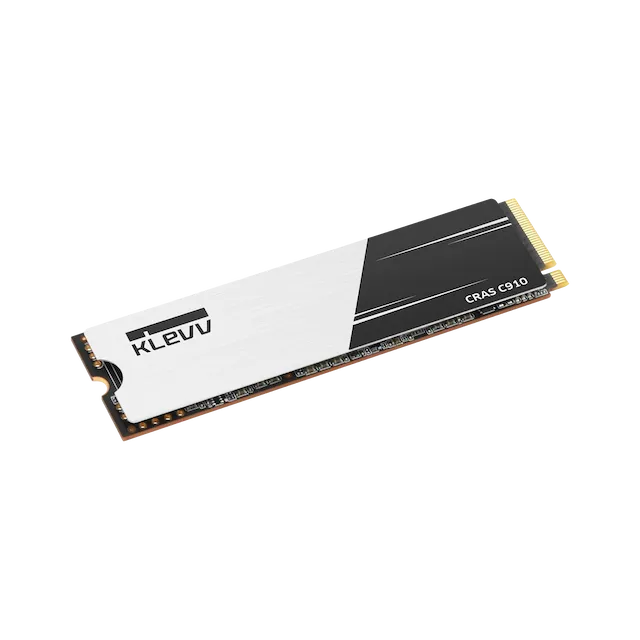 KLEVV CRAS C910 SSD 1TB, M.2 NVMe 2280, PCIe Gen4x4, Heatsink, Up to 5000MB/s