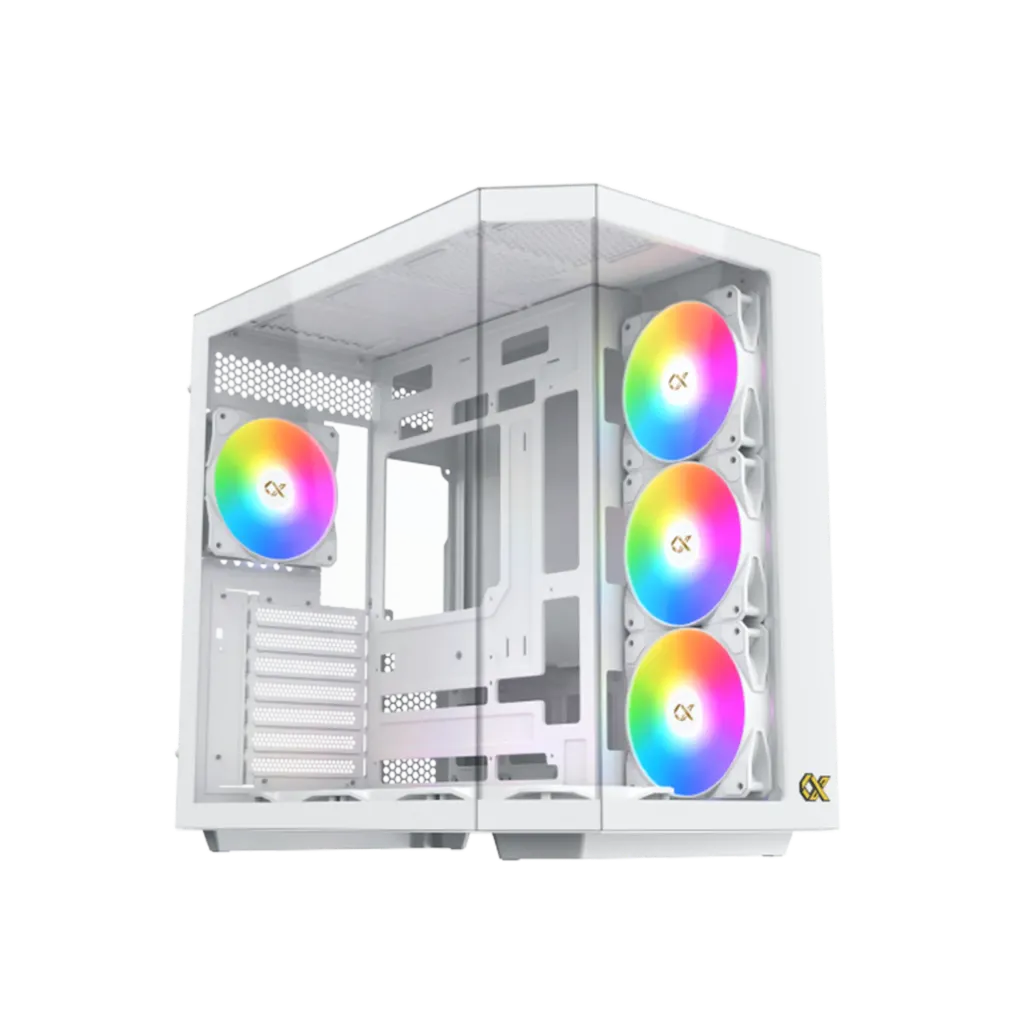 كيس XIGMATEK ALPHA CUBI II E-ATX أبيض للقيمنق 