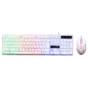 GAMEON Dominion Series GO21KM-(White) Wired Keyboard & Mouse 2 in 1 Combo English/ Arabic