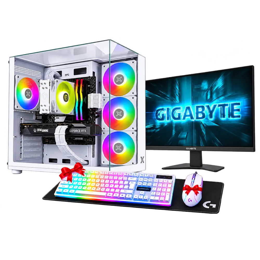 تجميعة بي سي كاملة i5-14400F وكرت شاشة 5060 Ti رام 16GB DDR4  تقسيط