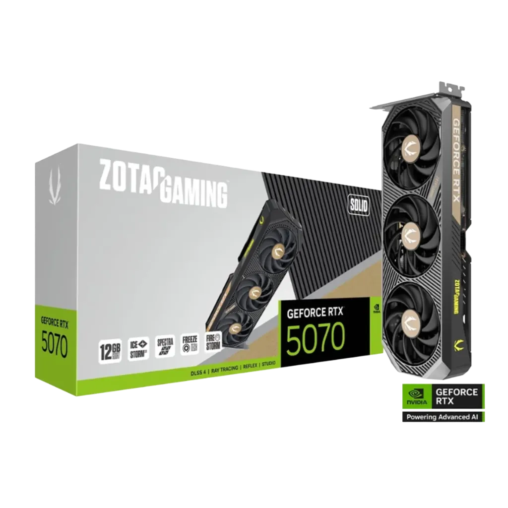 ZOTAC GAMING GeForce RTX 5070 Twin Edge 12GB GDDR7 Graphics Card