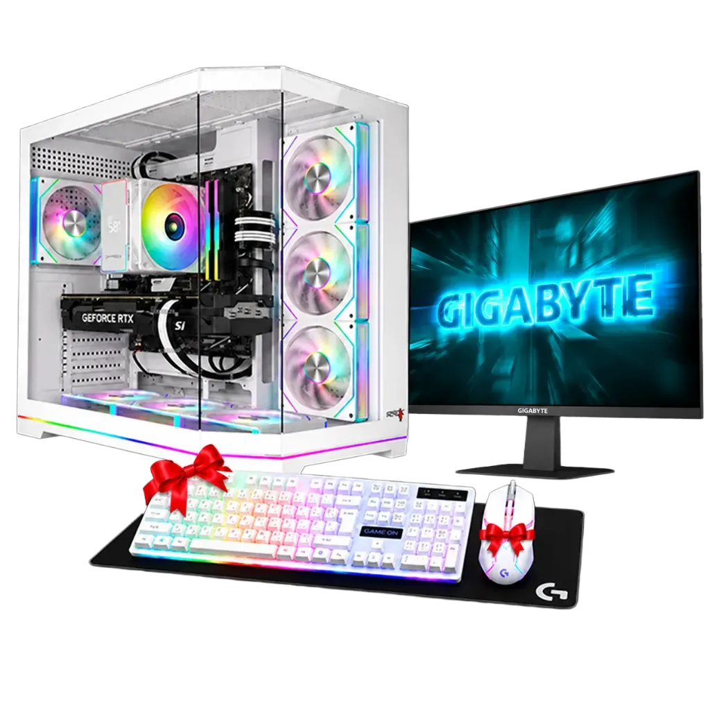 تجميعة بي سي كاملة انتل i5-14400F وكرت شاشة 5060 Ti رام 16GB DDR5  تقسيط